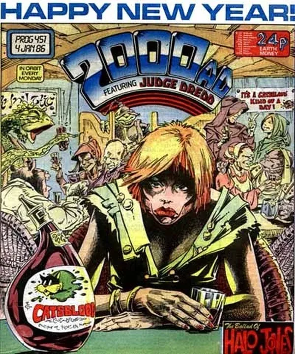 Cover of 2000 AD #451