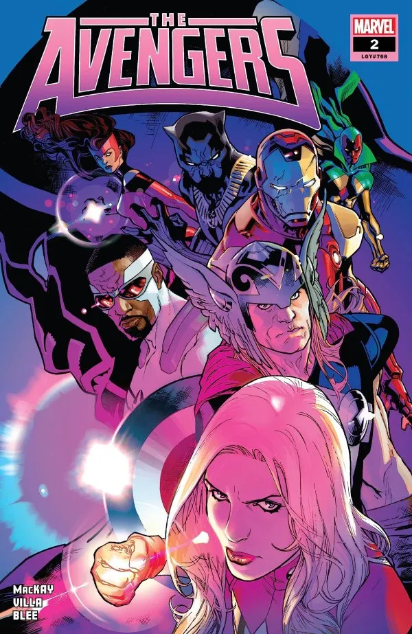 Cover of Avengers #2 (768)