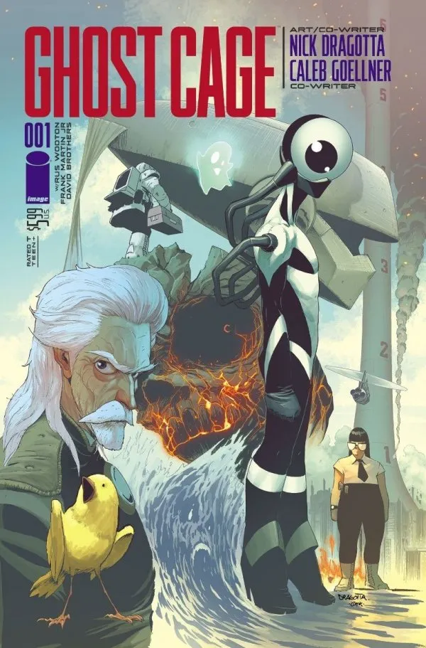 Cover of Ghost Cage #1