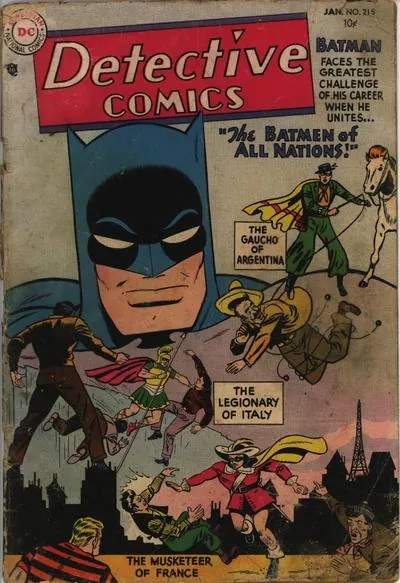 Cover of Detective Comics #215