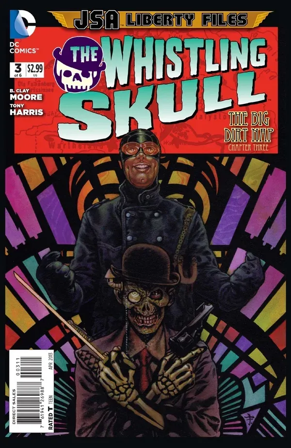 Cover of JSA Liberty Files: The Whistling Skull #3
