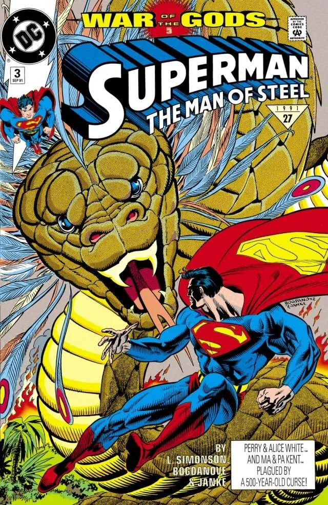 Cover of Superman: The Man of Steel #3