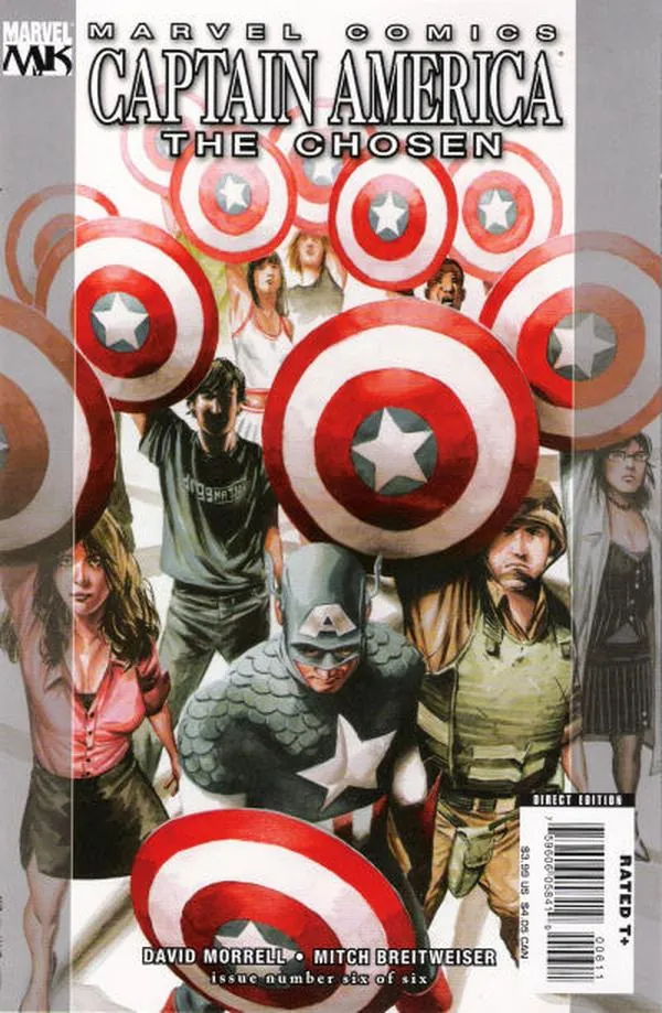 Cover of Captain America: The Chosen #6