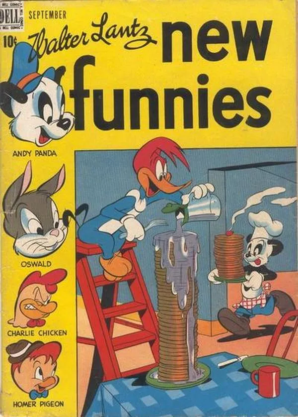 Cover of Walter Lantz New Funnies #139