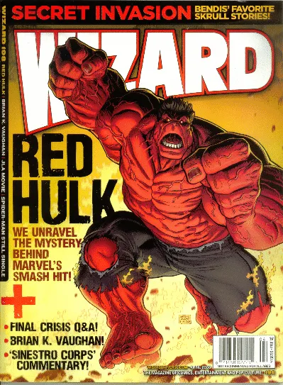 Cover of Wizard: The Comics Magazine #198