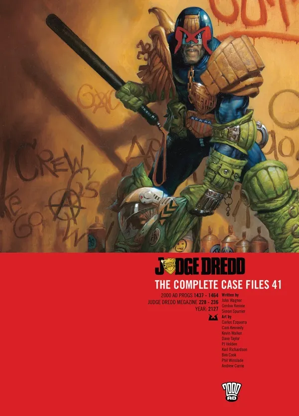 Cover of Judge Dredd: The Complete Case Files #41