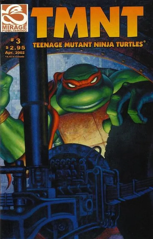 Cover of TMNT: Teenage Mutant Ninja Turtles #3