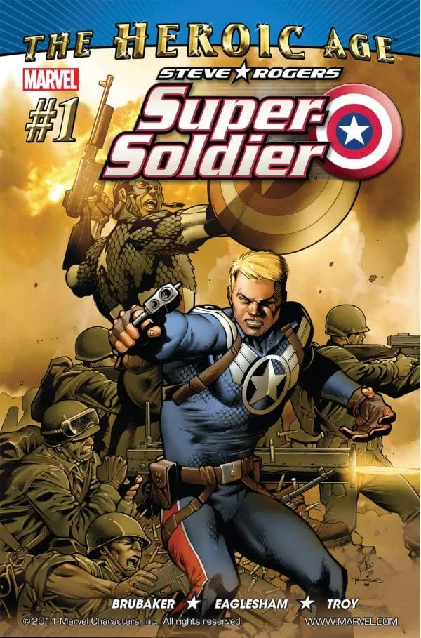 Cover of Steve Rogers: Super-Soldier #1