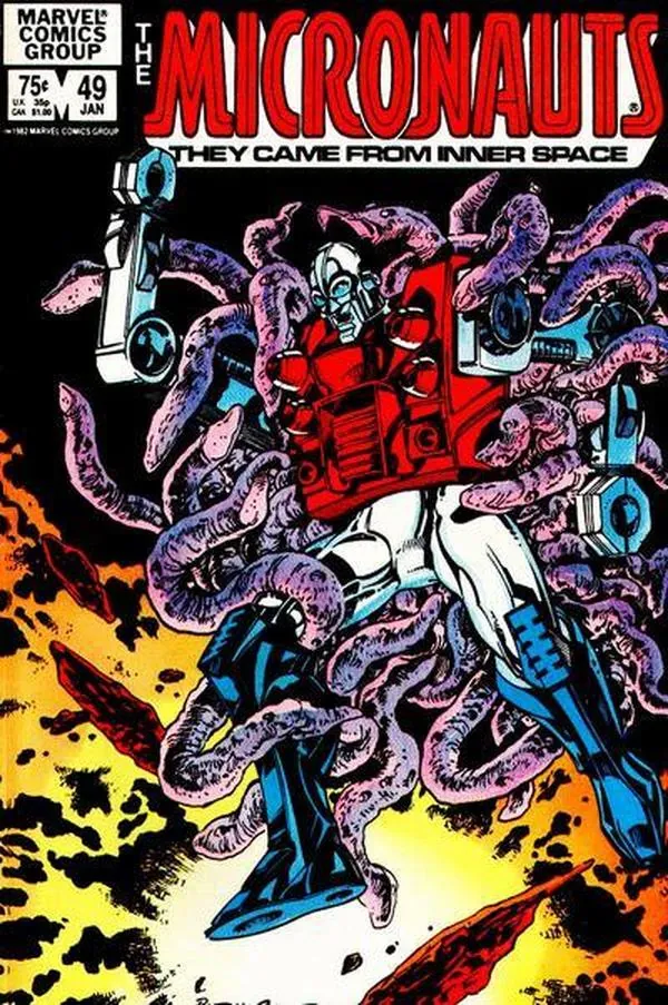 Cover of Micronauts #49