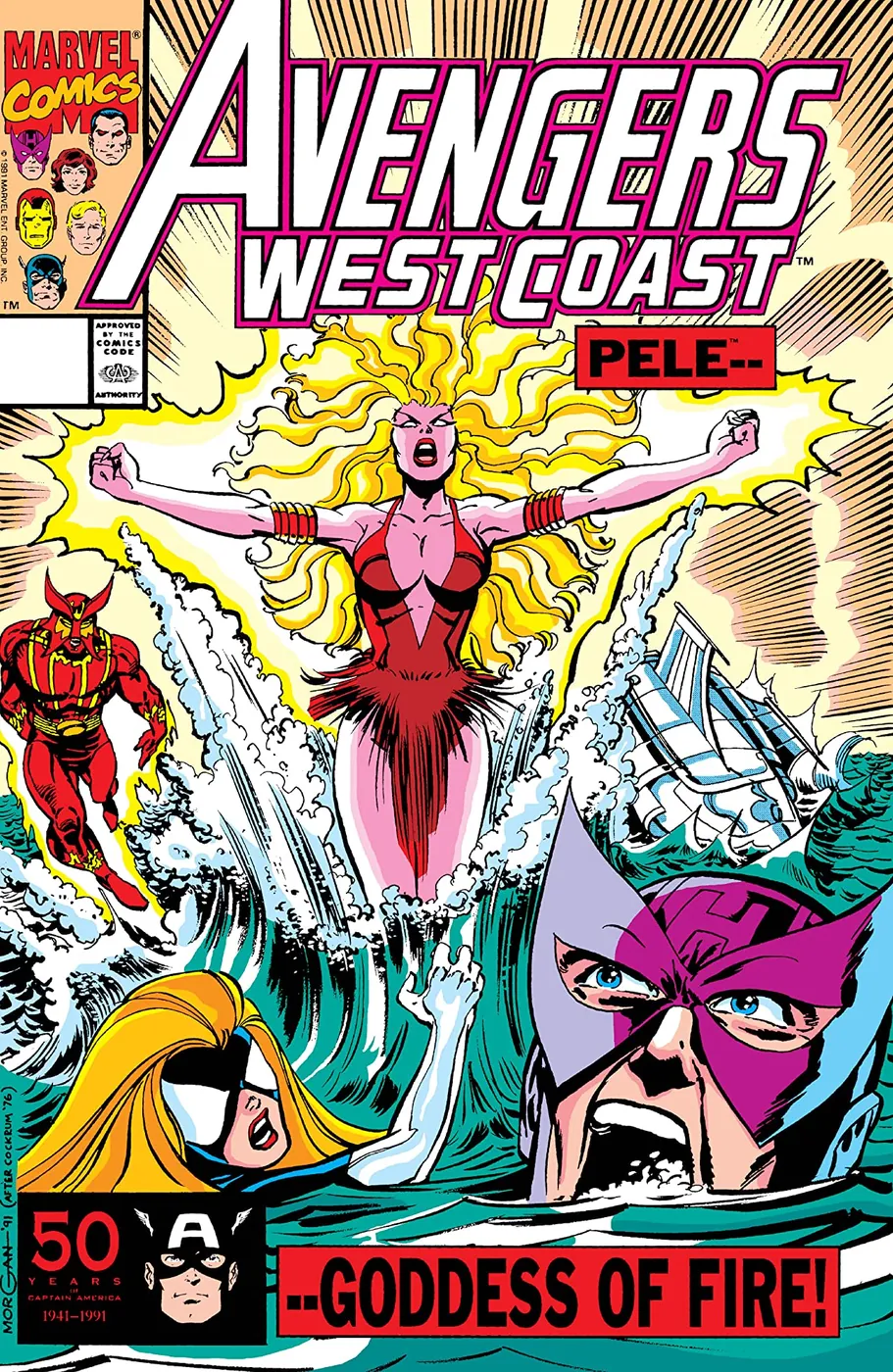 Cover of Avengers West Coast #71