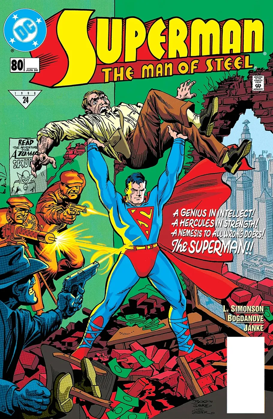 Cover of Superman: The Man of Steel #80