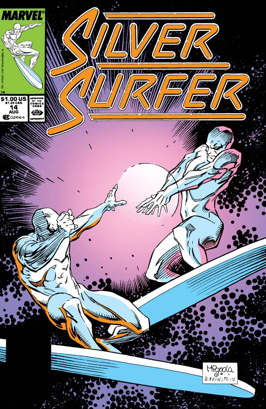 Cover of Silver Surfer #14