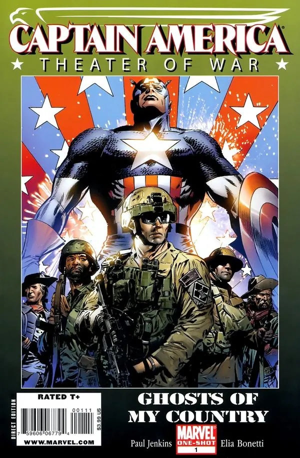 Cover of Captain America Theater of War: Ghosts of My Country #1