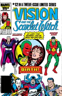 Cover of The Vision and the Scarlet Witch #12