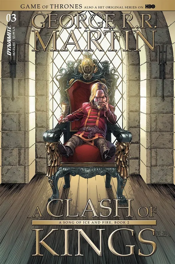 Cover of George R.R. Martin's A Clash of Kings #3