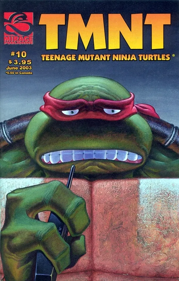 Cover of TMNT: Teenage Mutant Ninja Turtles #10