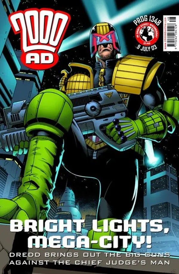 Cover of 2000 AD #1348