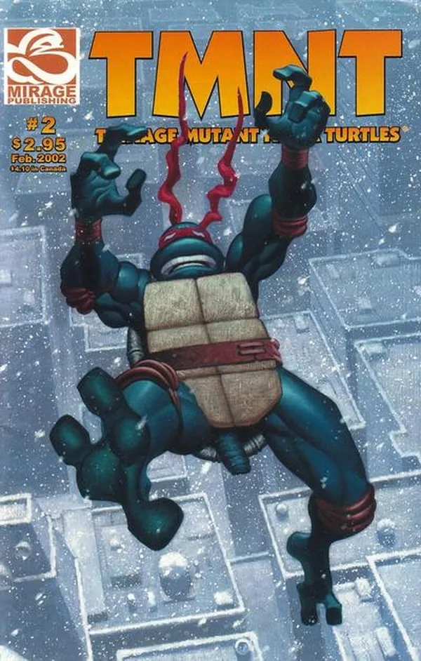 Cover of TMNT: Teenage Mutant Ninja Turtles #2