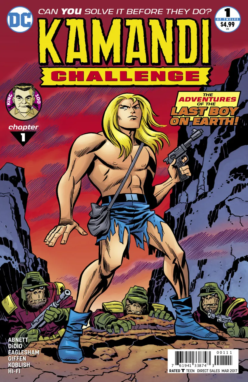 Cover of The Kamandi Challenge #1
