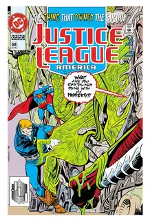 Cover of Justice League America #68