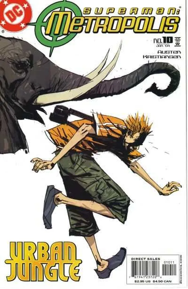 Cover of Superman: Metropolis #10