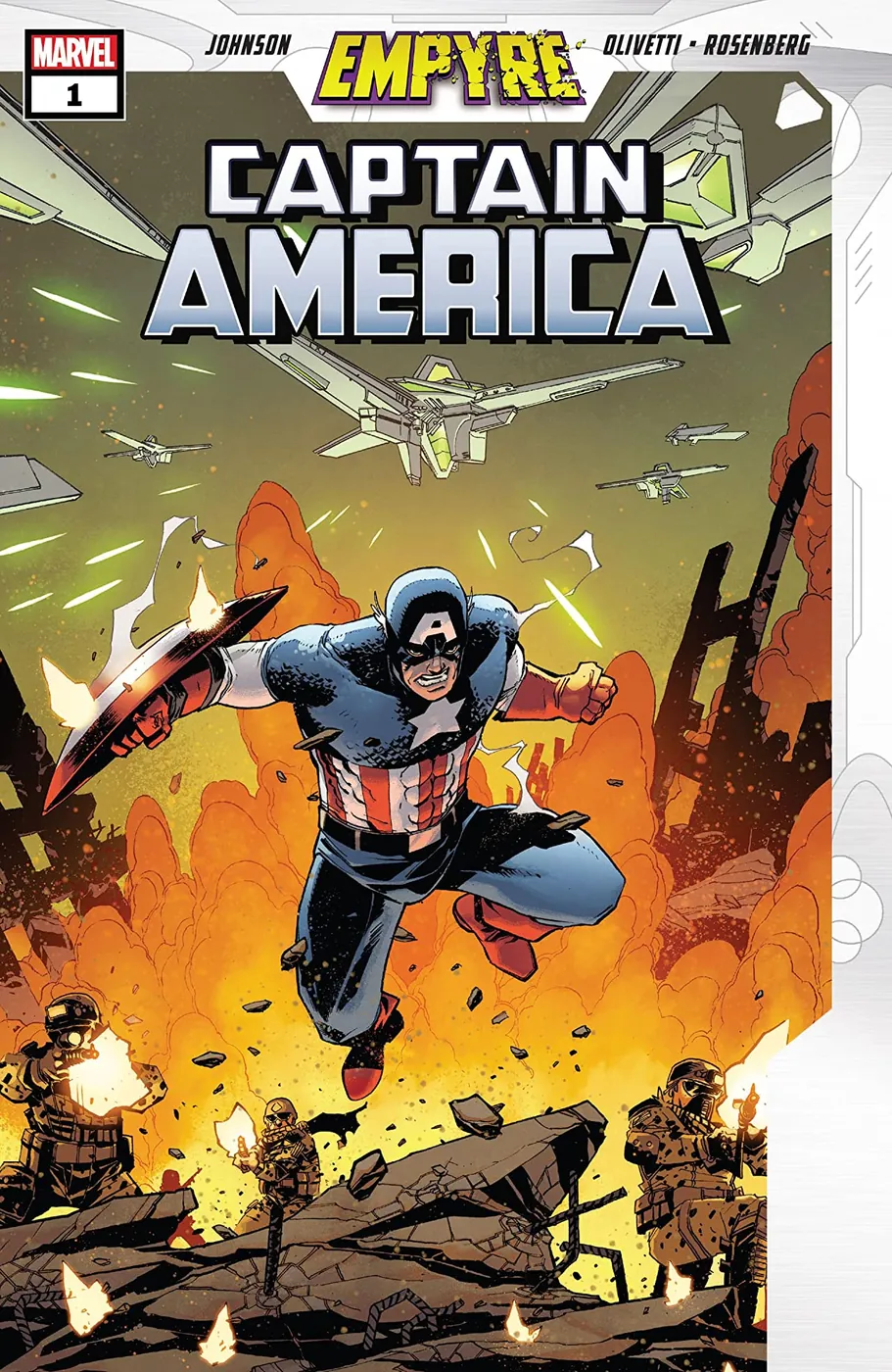 Cover of Empyre: Captain America #1