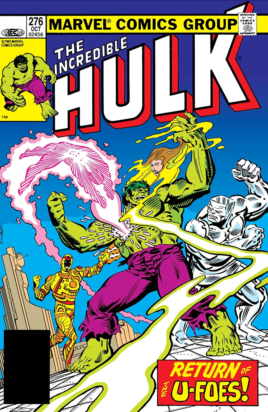 Cover of The Incredible Hulk #276