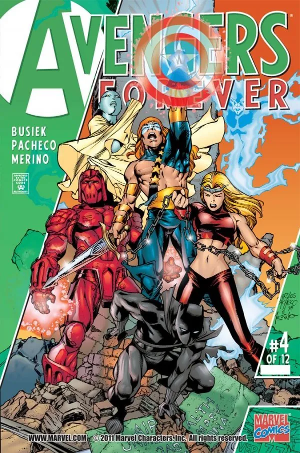 Cover of Avengers Forever #4