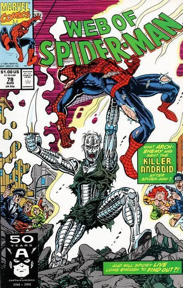 Cover of Web of Spider-Man #79