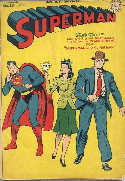 Cover of Superman #30
