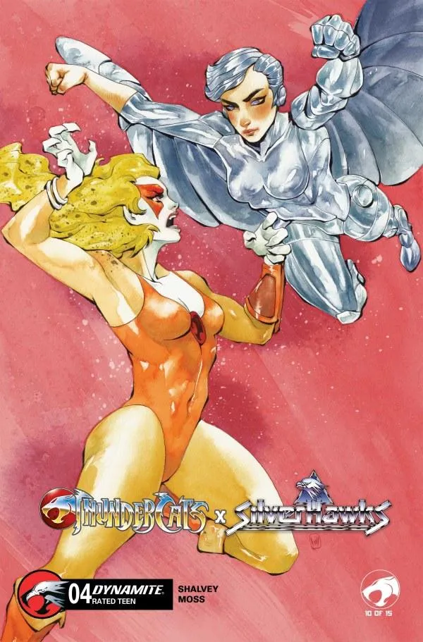 Cover of ThunderCats x SilverHawks #4