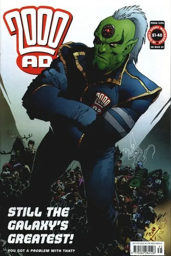 Cover of 2000 AD #1235
