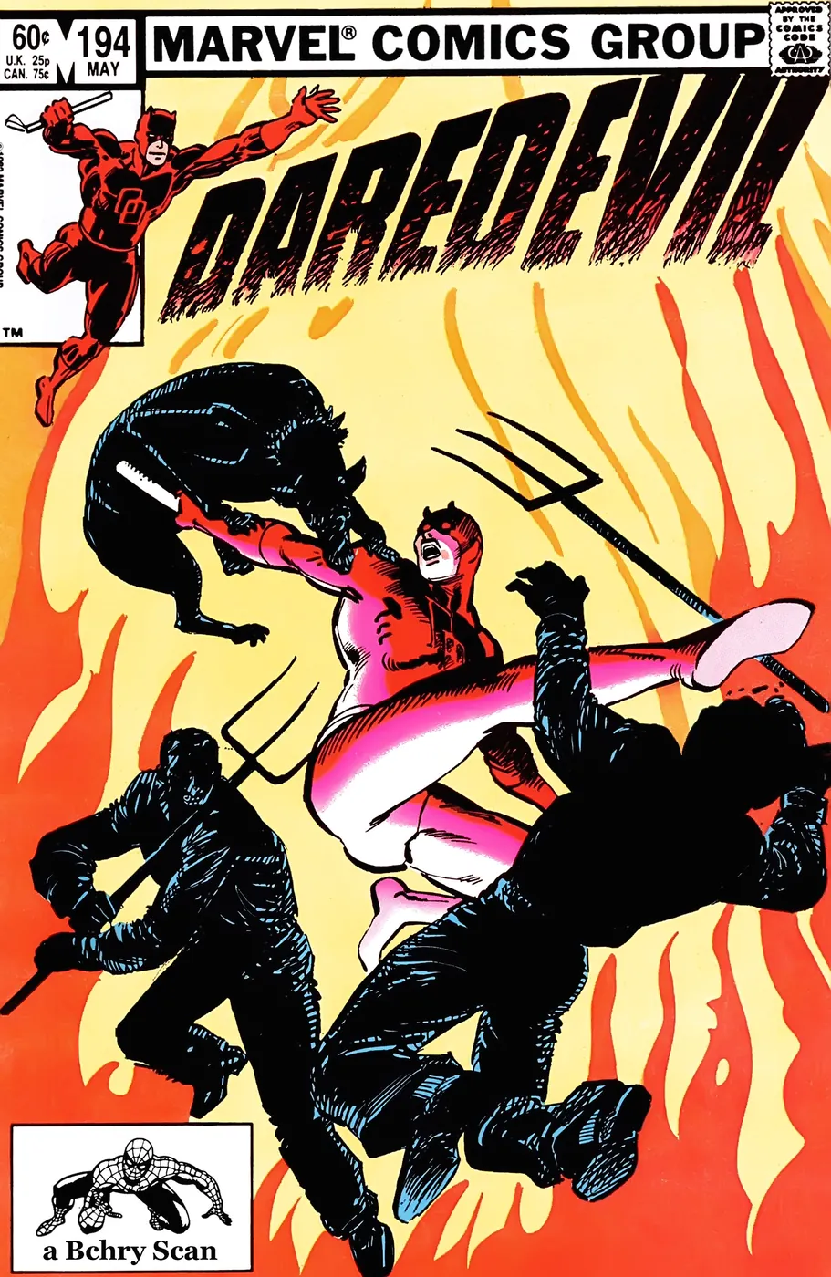 Cover of Daredevil #194