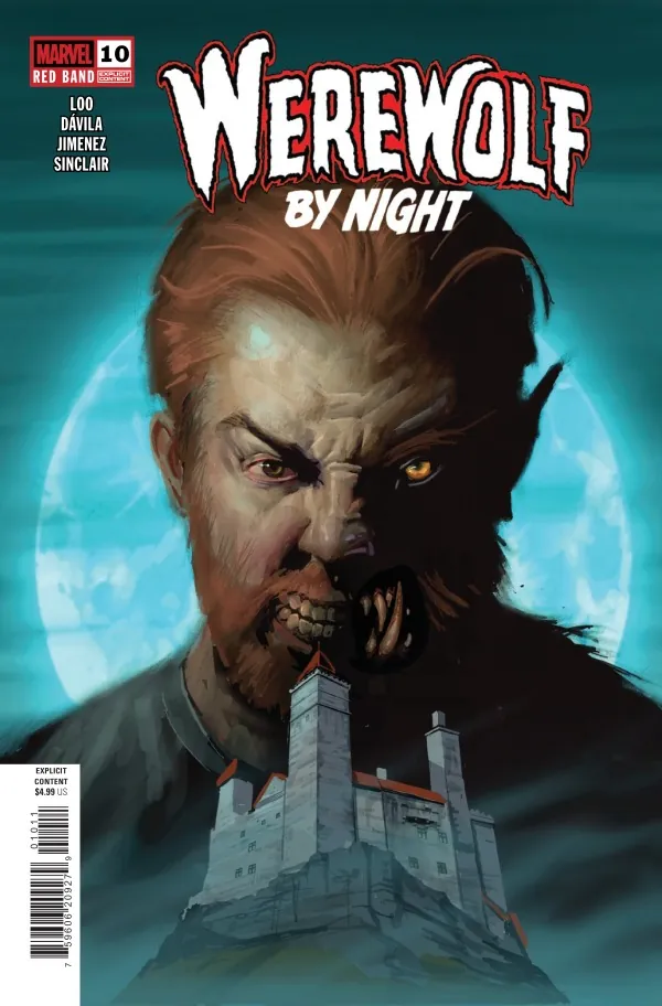 Cover of Werewolf by Night: Red Band #10