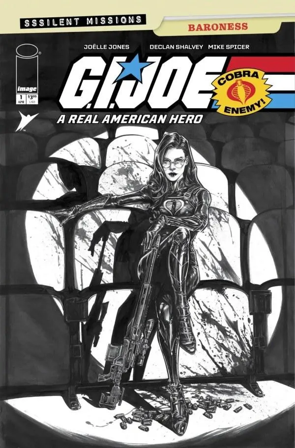 Cover of G.I. Joe: A Real American Hero Sssilent Missions: Baroness #1
