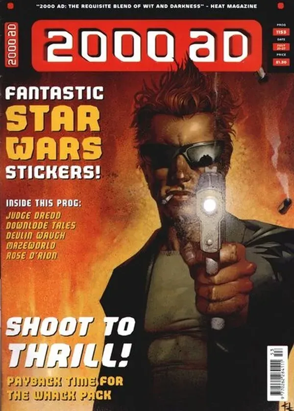 Cover of 2000 AD #1153