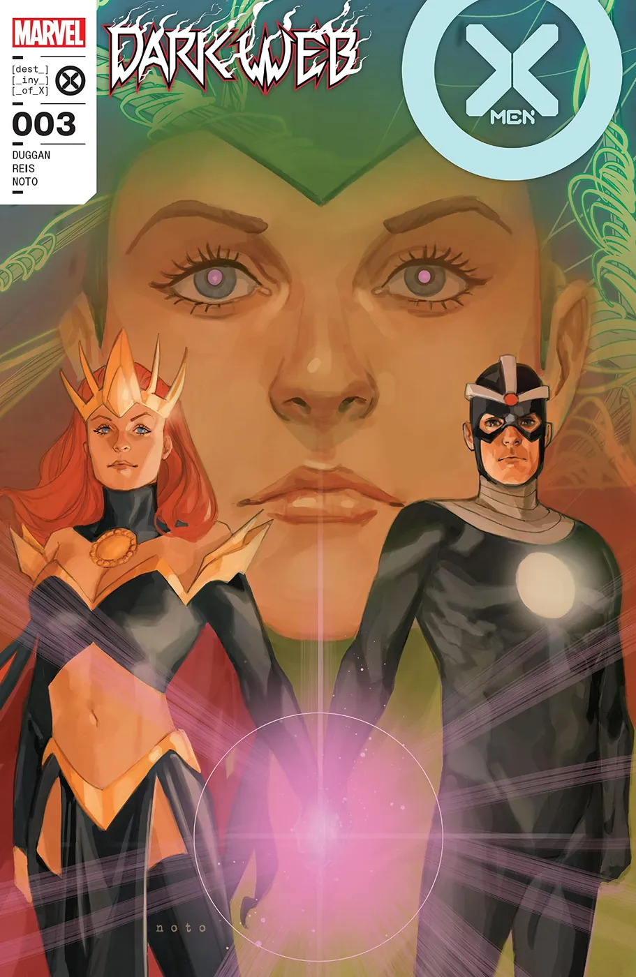 Cover of Dark Web: X-Men #3