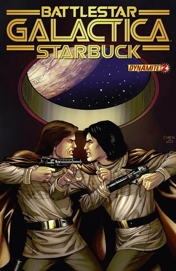 Cover of Battlestar Galactica: Starbuck #2