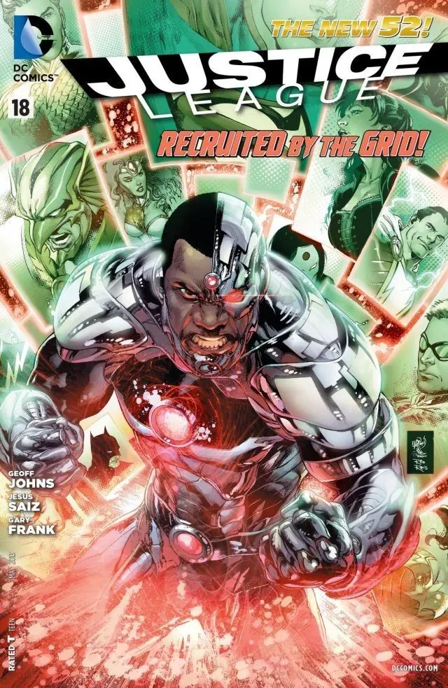 Cover of Justice League #18