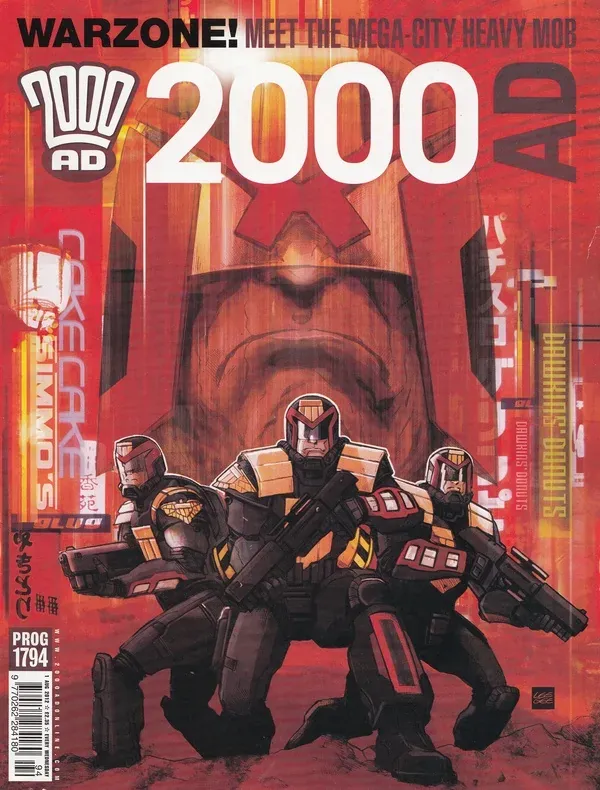 Cover of 2000 AD #1794