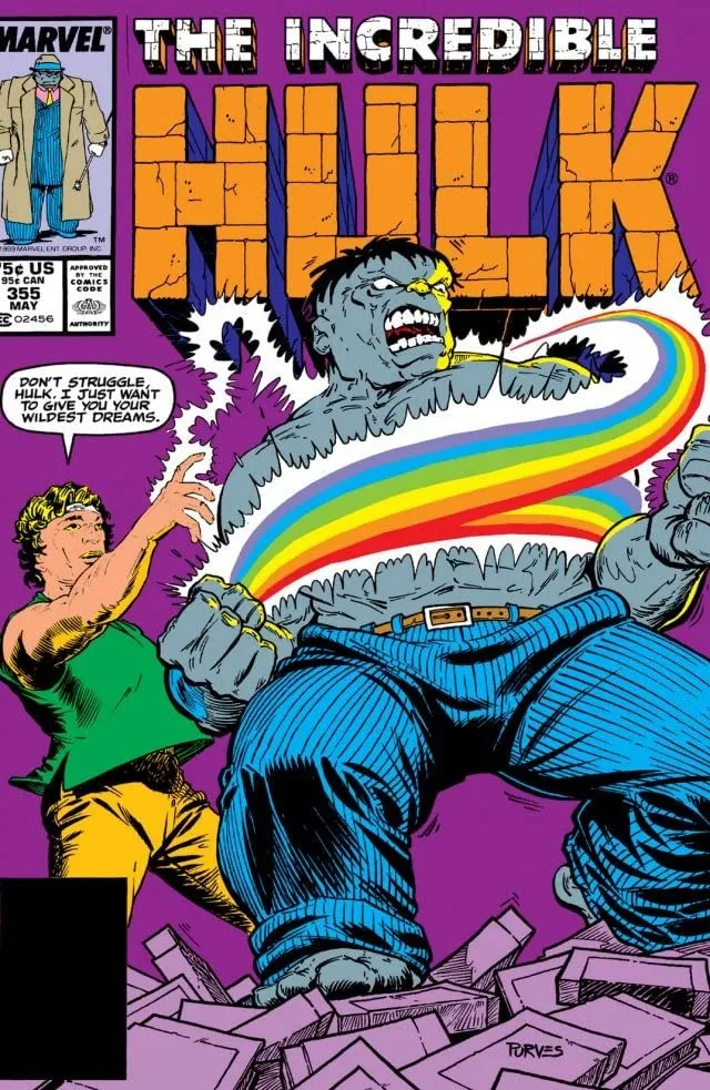 Cover of The Incredible Hulk #355