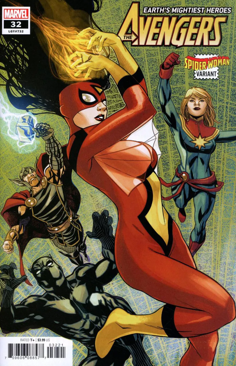 Cover of Avengers #32 (732)