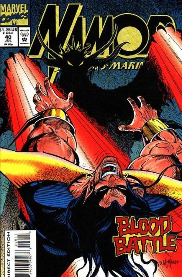 Cover of Namor, the Sub-Mariner #40