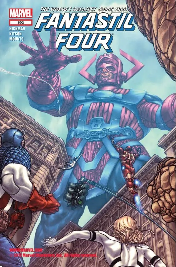 Cover of Fantastic Four #602