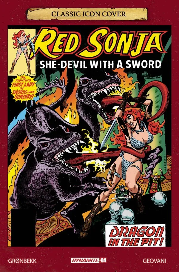 Cover of Red Sonja #4