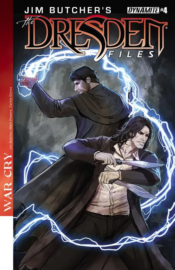 Cover of Jim Butcher's The Dresden Files: War Cry #4