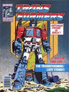 Cover of The Transformers #331