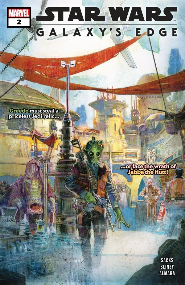 Cover of Star Wars: Galaxy's Edge #2