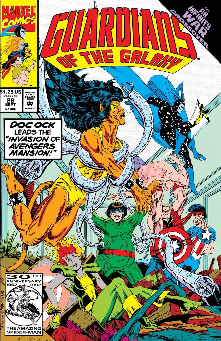 Cover of Guardians of the Galaxy #28
