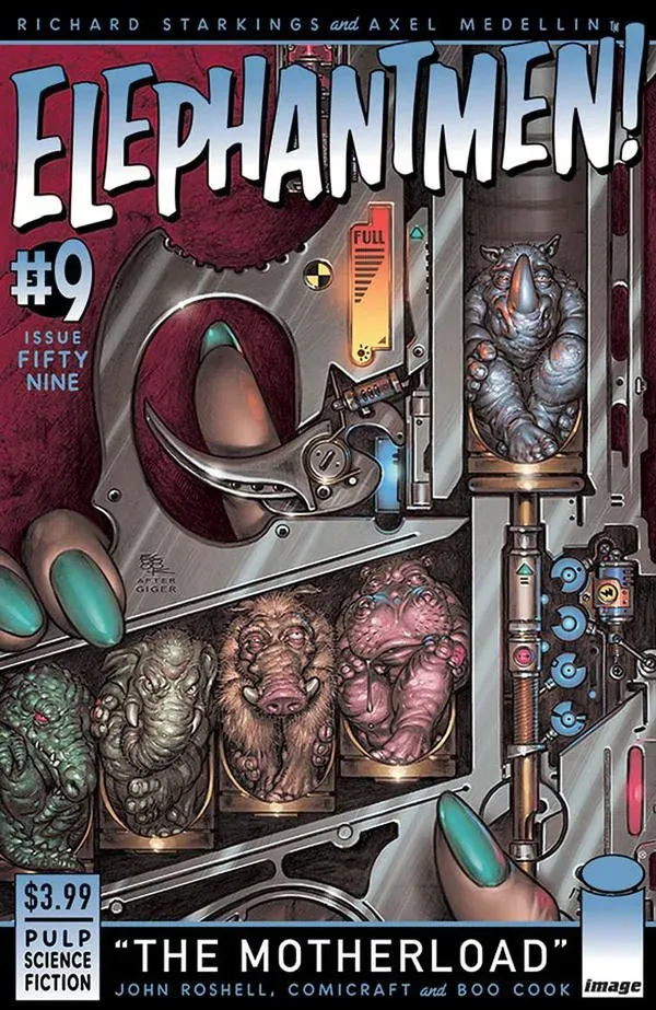 Cover of Elephantmen #59